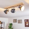 SVANFOLK Ceiling Light blue, brown, grey, white, 3-light sources