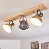 SVANFOLK Ceiling Light blue, brown, grey, white, 3-light sources