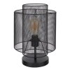 Globo AUGUSTIN Table lamp black, 1-light source