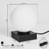 CHAMOUSCADY Table lamp black, 1-light source