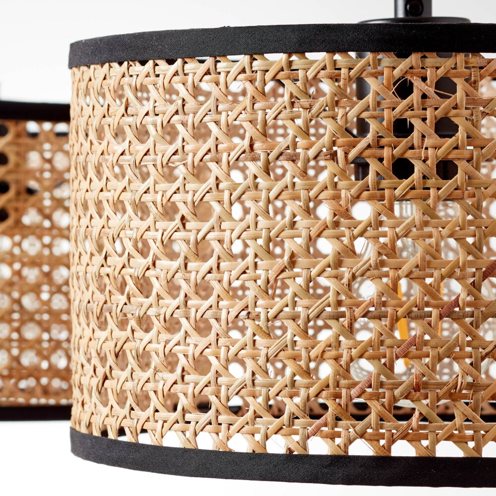 Brilliant-Leuchten WILEY Pendant Light black, 3-light sources
