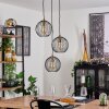 BUIHOMAU Pendant Light black, 3-light sources