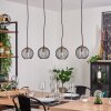 BUIHOMAU Pendant Light black, 4-light sources