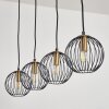 BUIHOMAU Pendant Light black, 4-light sources