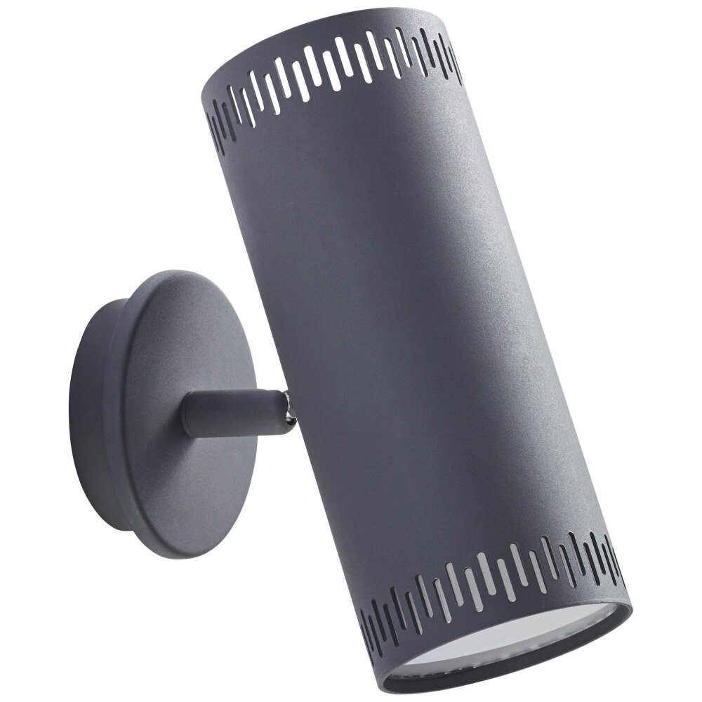 Brilliant LIVING CAVI Wall Light LED grey, 2-light sources