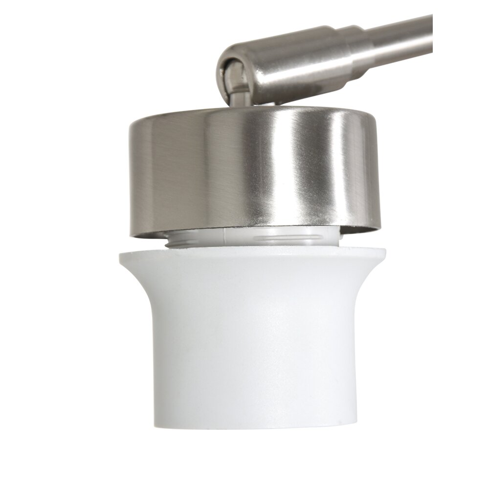 Steinhauer PRESTIGE CHIC Wall Light brushed steel, 1-light source
