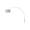 Steinhauer SPARKLED LIGHT Wall Light brushed steel, 1-light source