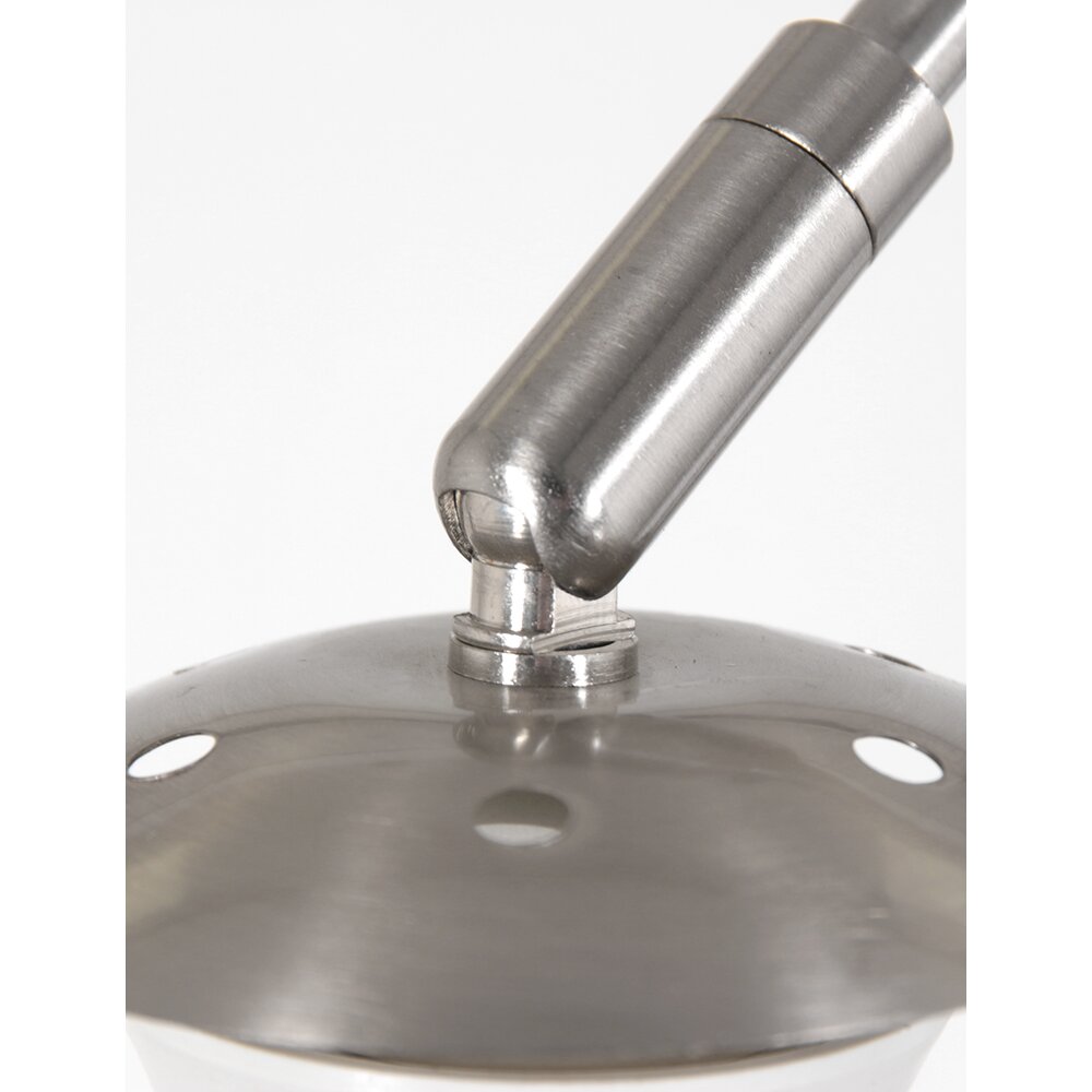 Steinhauer SPARKLED LIGHT Wall Light brushed steel, 1-light source