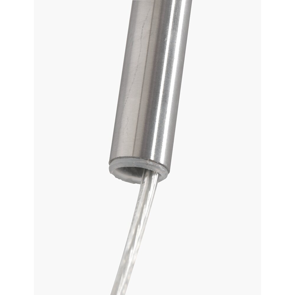 Steinhauer SPARKLED LIGHT Wall Light brushed steel, 1-light source