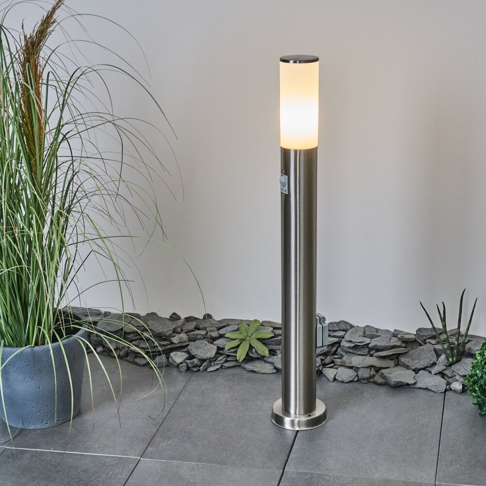 CASERTA path light matt nickel, 1-light source, Motion sensor
