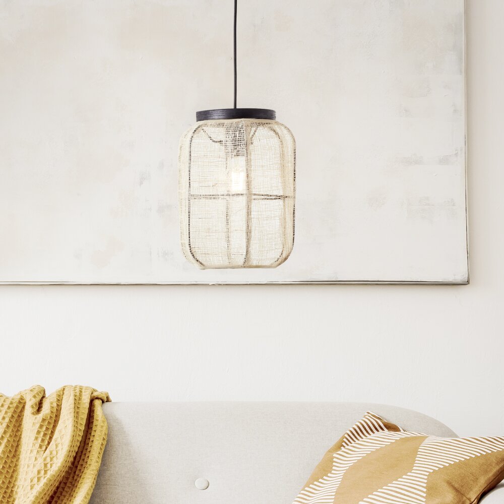 Brilliant TANNAH Pendant Light black, 1-light source