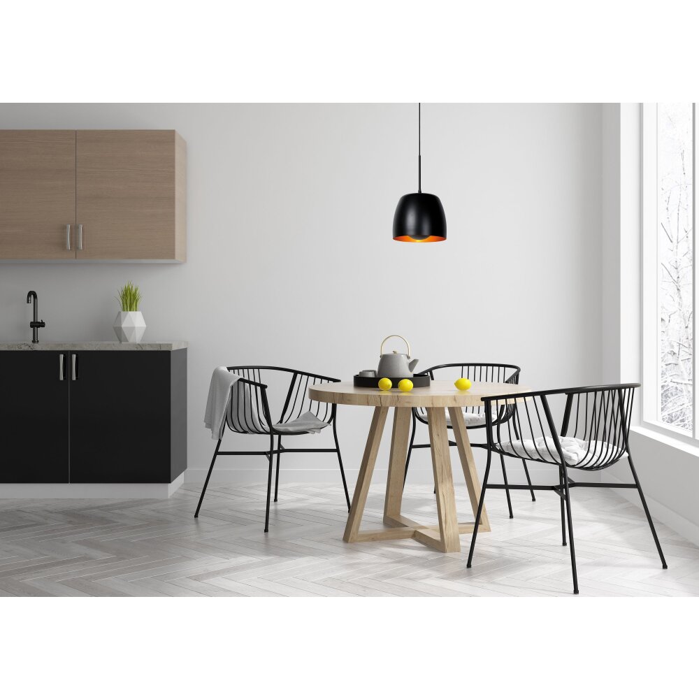 Lucide NOLAN Pendant Light black, 1-light source