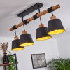 TATODERE Ceiling Light brown, black, 4-light sources