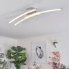 MOHLIN Ceiling Light LED matt nickel, 3-light sources