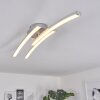 MOHLIN Ceiling Light LED matt nickel, 3-light sources