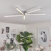 MOHLIN Ceiling Light LED matt nickel, 5-light sources