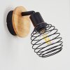 BALLIS Wall Light Ecru, black, 1-light source