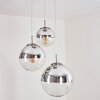 DEGEVOS Pendant Light matt nickel, 3-light sources