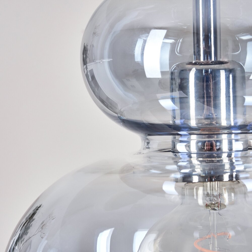 MALVAGLIA Pendant Light chrome, 1-light source