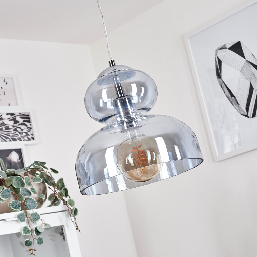 MALVAGLIA Pendant Light chrome, 1-light source