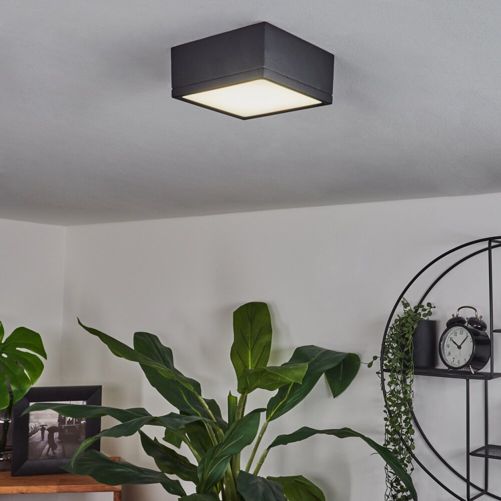NETSTAL Ceiling Light LED anthracite, 1-light source