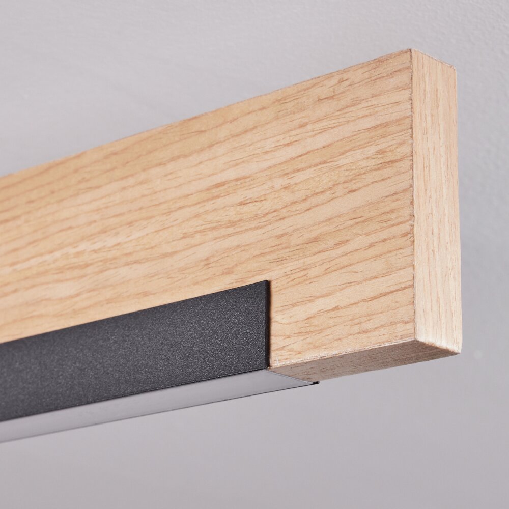INZINO Ceiling Light LED Ecru, black, 2-light sources