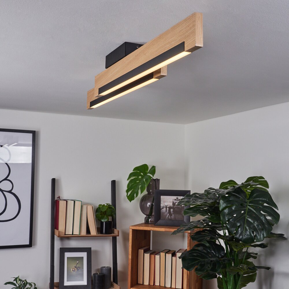 INZINO Ceiling Light LED Ecru, black, 2-light sources