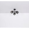 Globo AUGUSTIN Ceiling Light black, 3-light sources