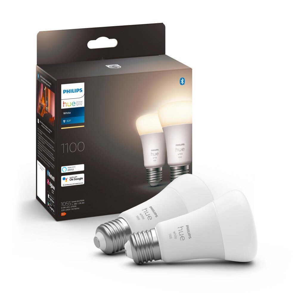 Philips Hue White E27 9,5W ampoule LED 827 1055lm