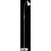 Globo floor lamp matt nickel, 1-light source