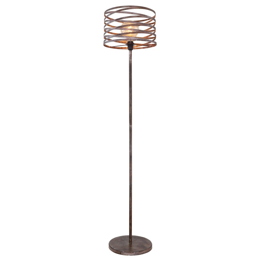 Globo MARCO Floor Lamp brown, black, 1-light source main product photo