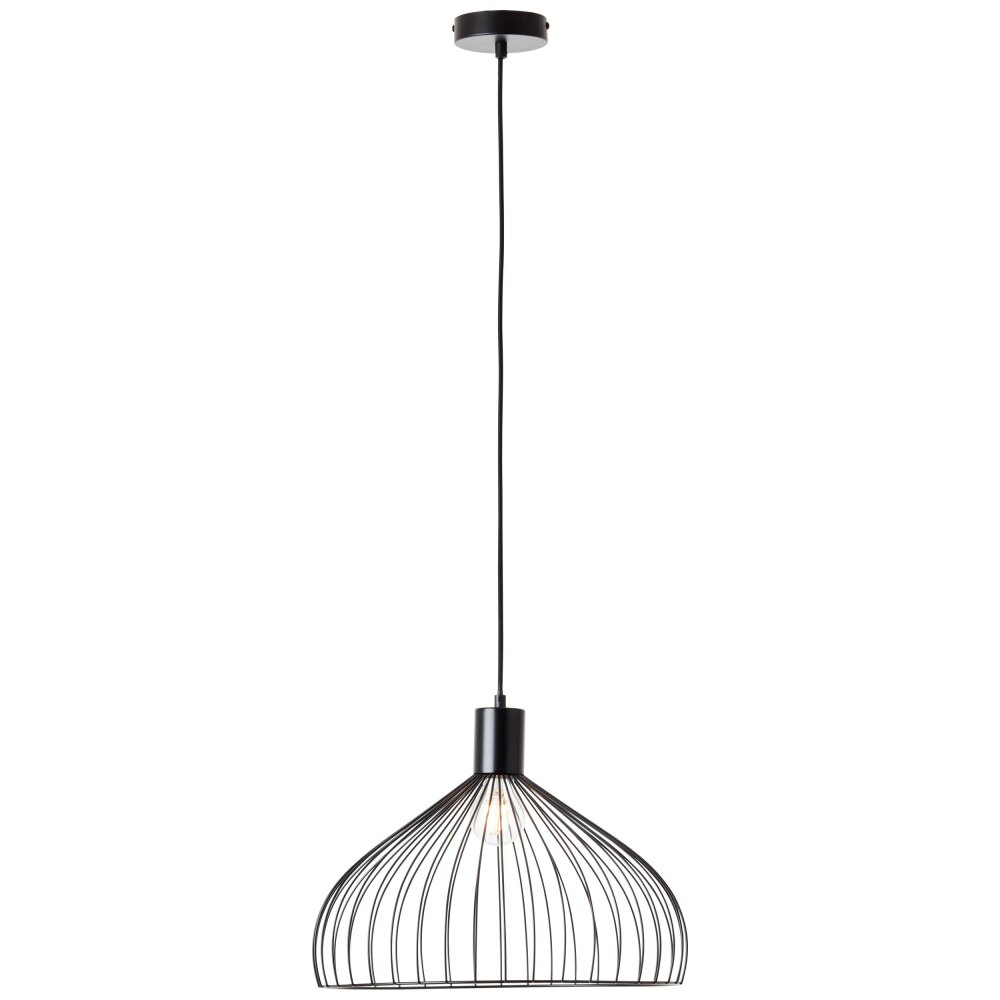 Brilliant BLACKY Pendant Light black, 1-light source