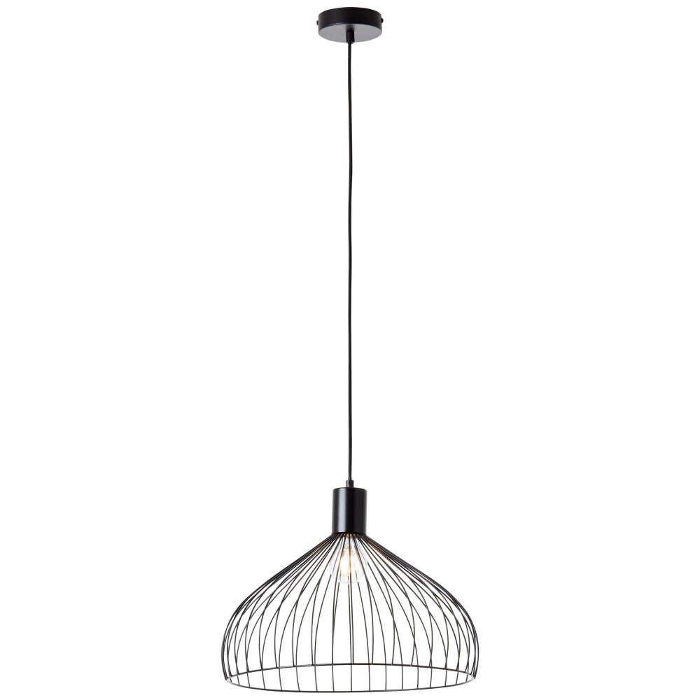 Brilliant BLACKY Pendant Light black, 1-light source