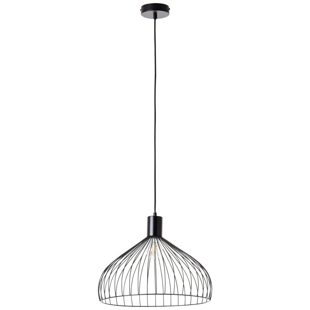Brilliant BLACKY Pendant Light black, 1-light source