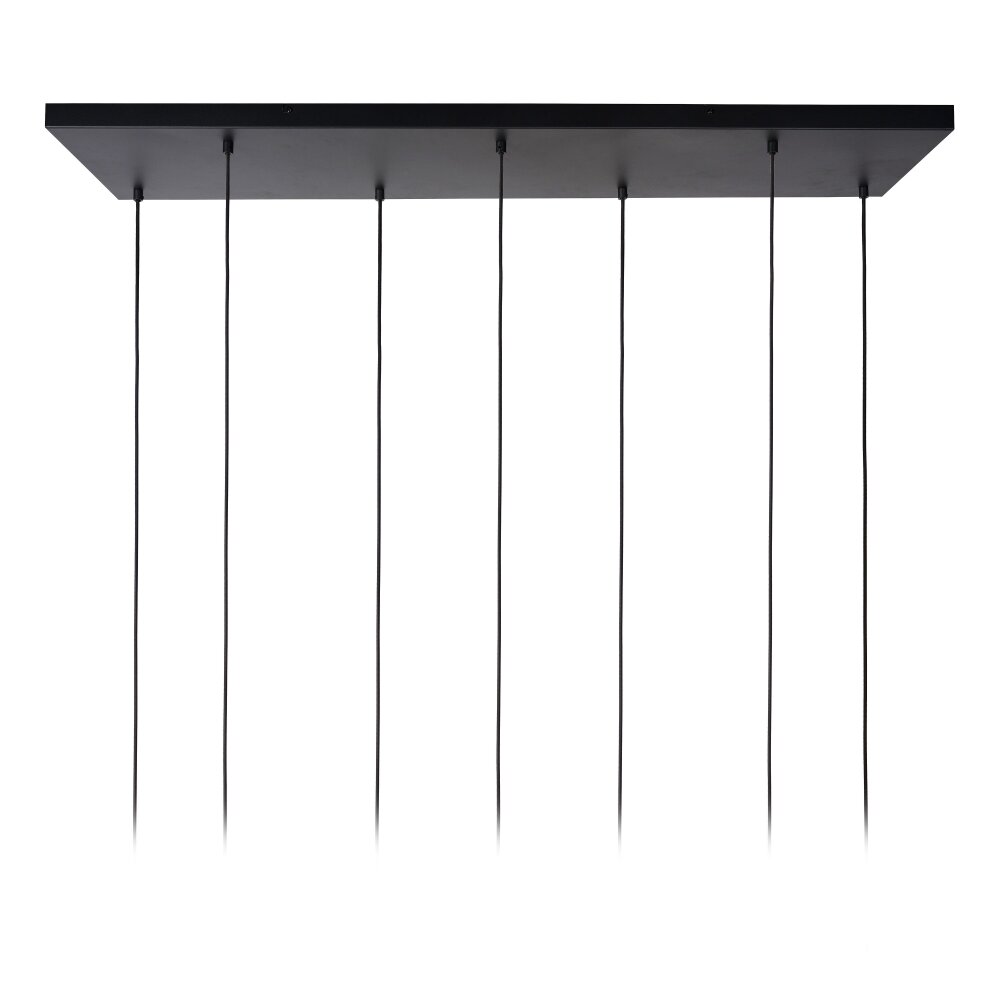 Lucide MALOTO Pendant Light black, 7-light sources