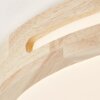 Brilliant WOODBURY Ceiling Light LED Light wood, white, 1-light source