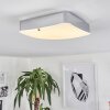 HUTTON Ceiling Light LED chrome, 1-light source