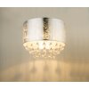 Globo AMY Ceiling Light matt nickel, 1-light source