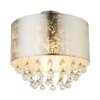 Globo AMY Ceiling Light matt nickel, 1-light source