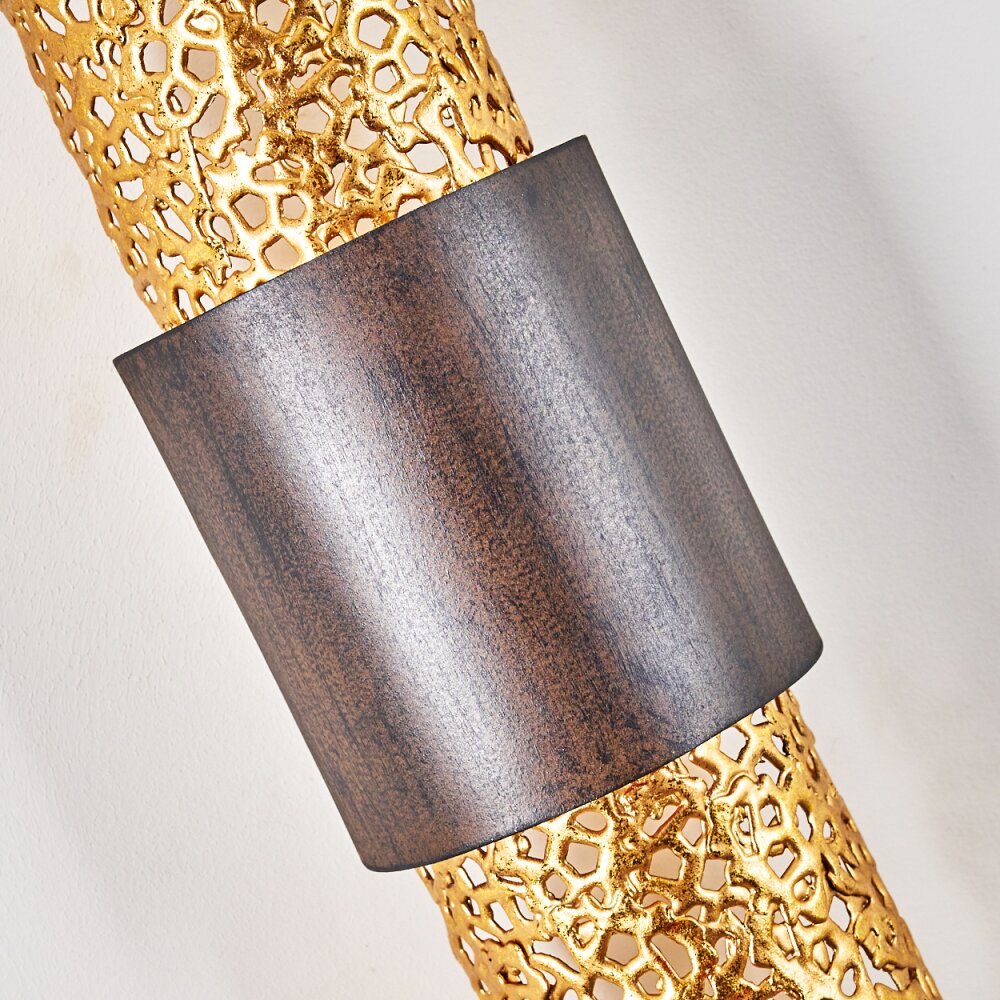Holländer PALAZZO wall light gold, brass, 2-light sources