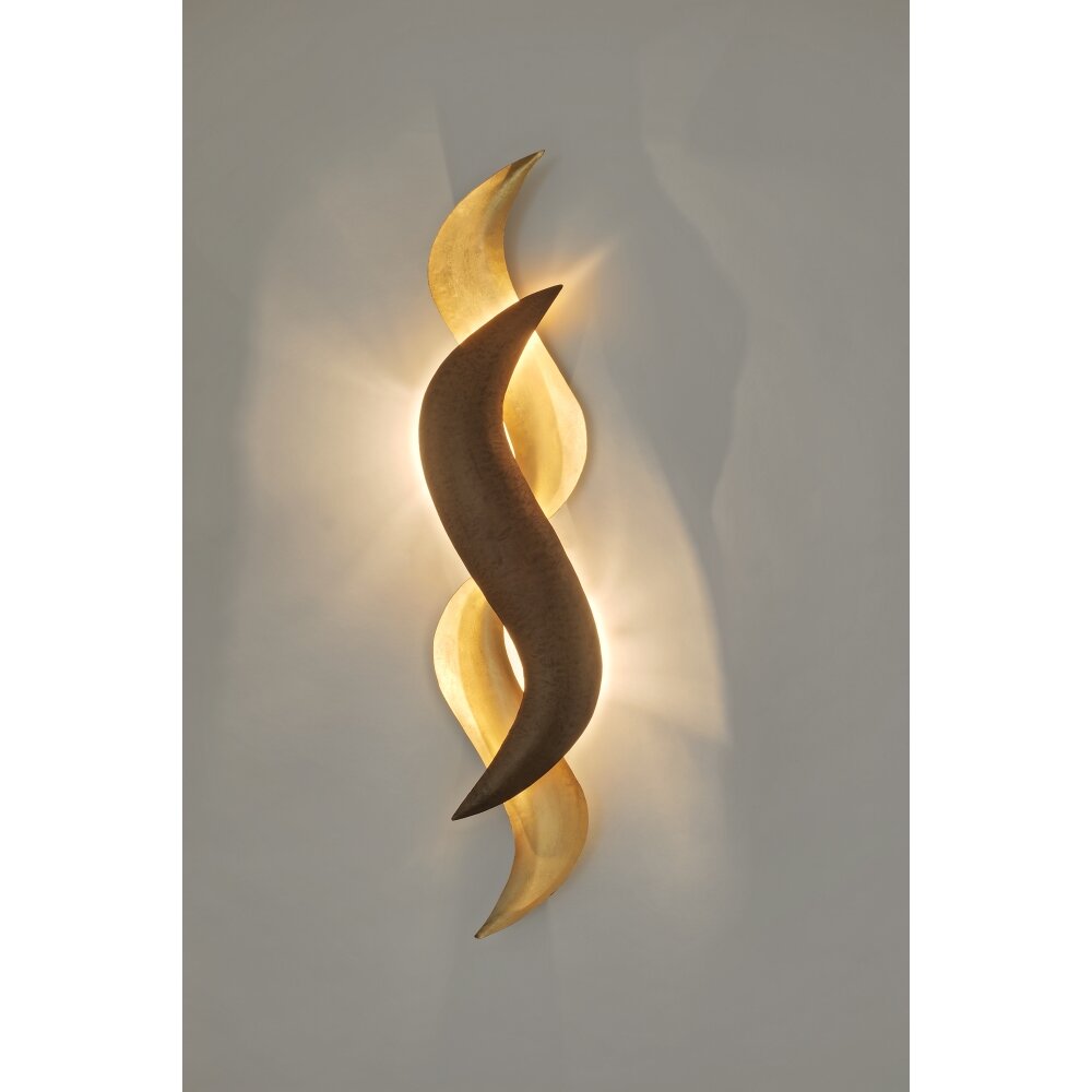 Holländer CORALLO Wall Light brown, gold, black, 4-light sources