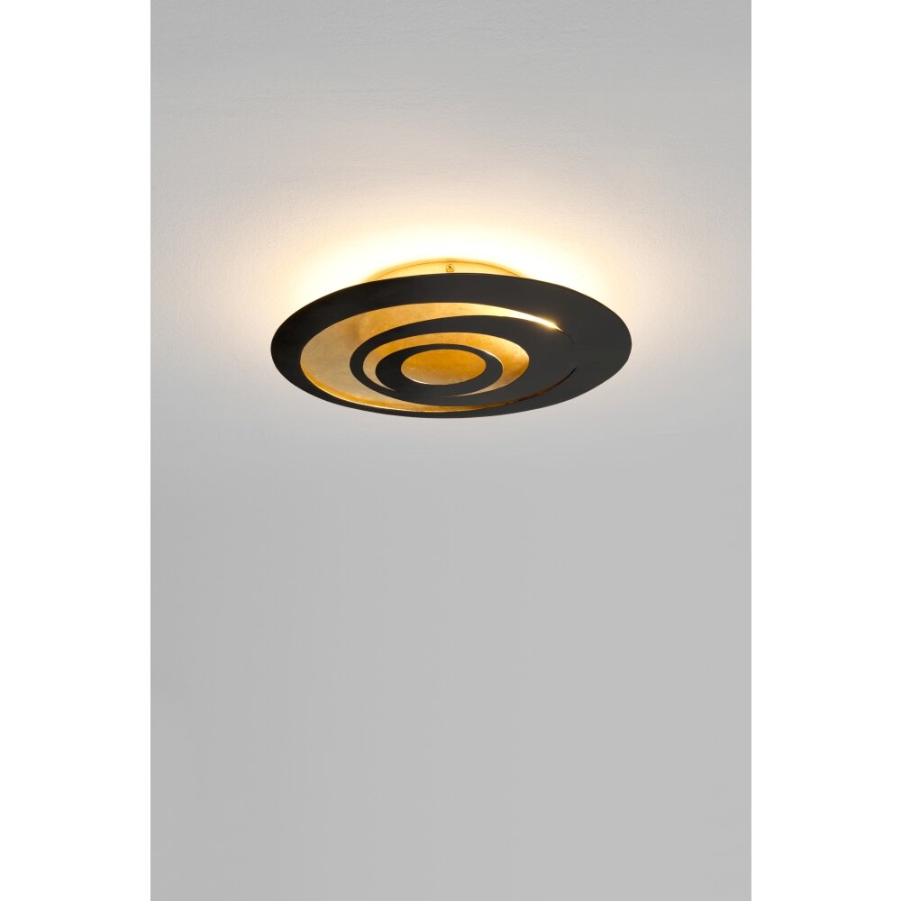 Holländer SPIRALE Ceiling light LED brown, gold, black, 1-light source