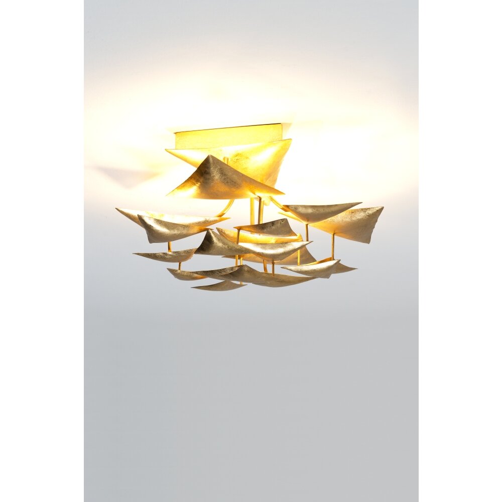 Holländer ASTRONOMIA Ceiling light LED gold, 7-light sources