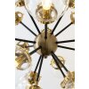 Holländer MOLTIPLICATORE Pendant Light brass, black, 18-light sources