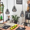 CASSILS Pendant Light black, 3-light sources