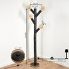 POZOS Floor Lamp black, 4-light sources