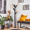 POZOS Floor Lamp black, 4-light sources