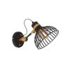 Steinhauer DUNBAR Wall Light black, 1-light source