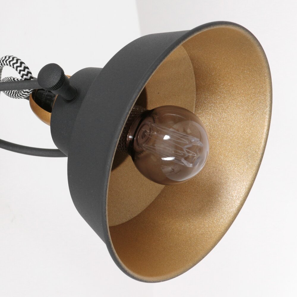Steinhauer NOVÉ Wall Light gold, black, 1-light source