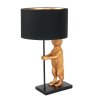 Steinhauer ANIMAUX Table lamp gold, black, 1-light source